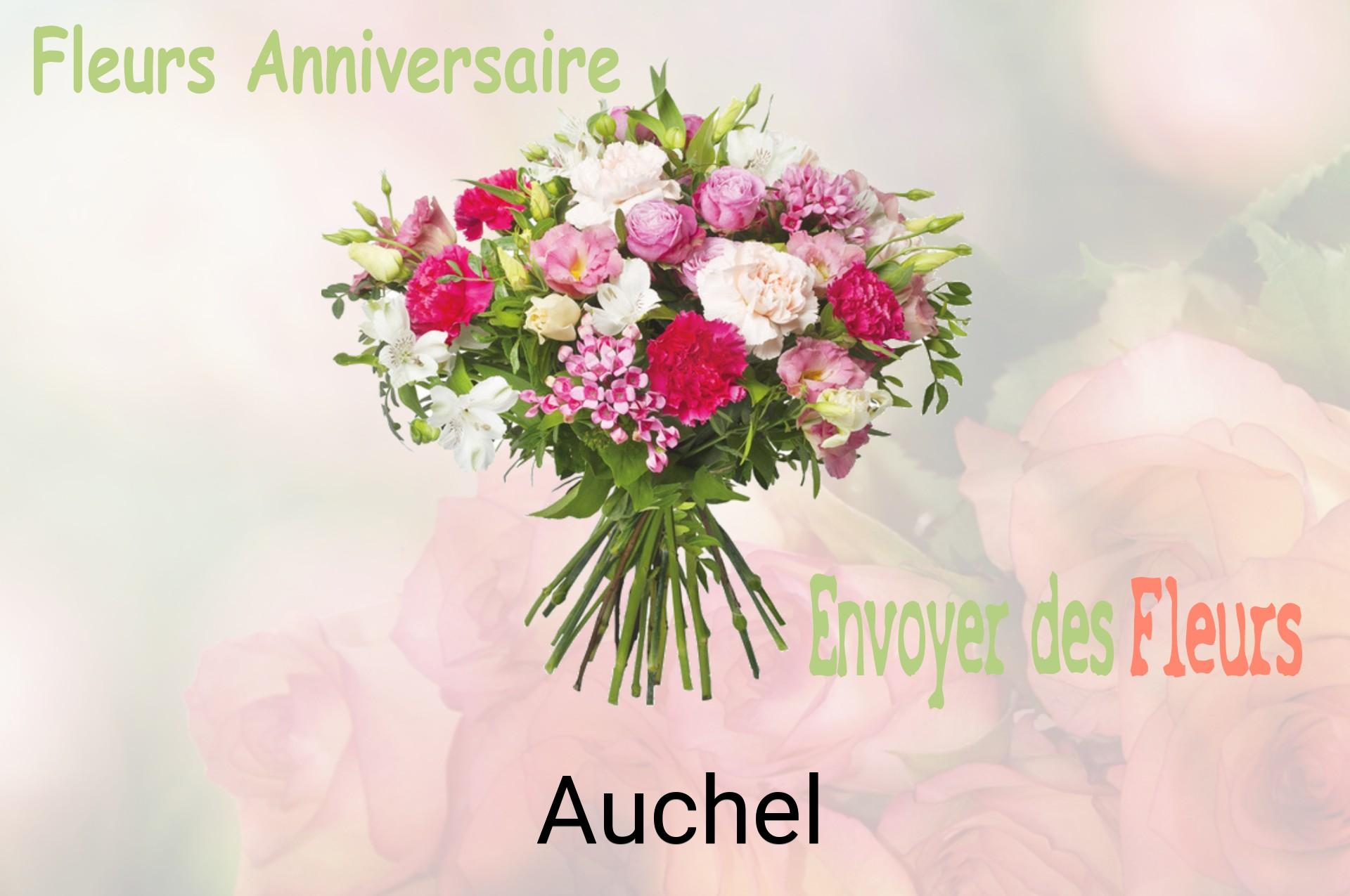 Bouquet de fleurs d’anniversaire livré à Auchel